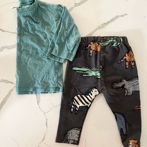 Zara Boys 9-12mo Animal Set